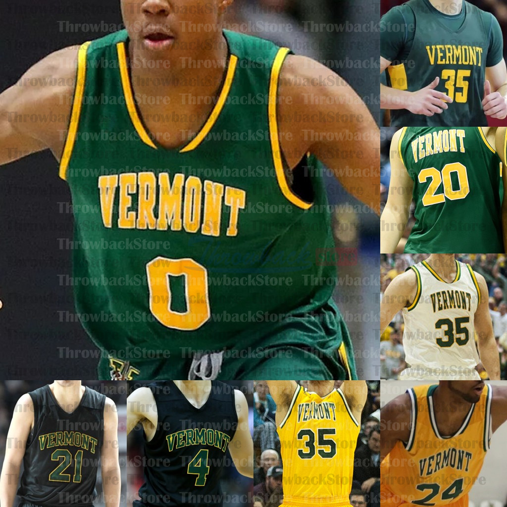 Custom UVM Vermont Catamounts Basketball jerseys 0 Stef Smith 3 Anthony Lamb 35 Ryan Davis 21 Everett Duncan, Green i
Custom UVM Vermont Catamounts Basketball jerseys 0 Stef Smith 3 Anthony Lamb 35 Ryan Davis 21 Everett Duncan, Green i