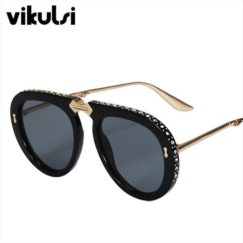 Top Quality Folding Metal Diamond Sunglasses Women Italy Brand Designer Aviation Sun Glasses For Female Men Clear Eyewear
Top Quality Folding Metal Diamond Sunglasses Women Italy Brand Designer Aviation Sun Glasses For Female Men Clear Eyewear