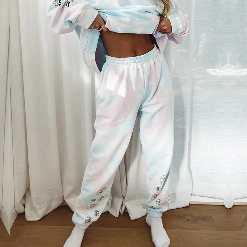 2021 Tie-dye Flower Print Casual Pants Autumn Loose Trousers Plus Size Joggers Women Sweatpants Streetwear Femme 18wj, Gray
2021 Tie-dye Flower Print Casual Pants Autumn Loose Trousers Plus Size Joggers Women Sweatpants Streetwear Femme 18wj, Gray