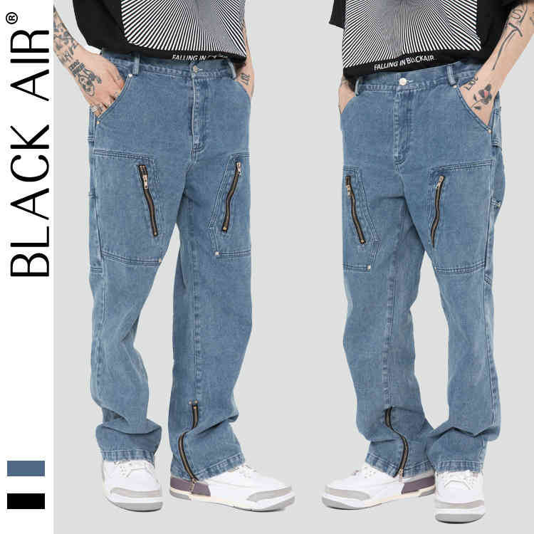 madeextreme 2021 american street trendy stand cut multi pocket bonded zipper men's jeans, Blue
madeextreme 2021 american street trendy stand cut multi pocket bonded zipper men's jeans, Blue