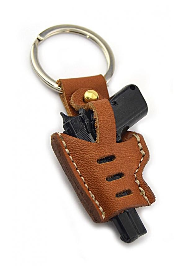 Keychains Model Pistol Keychain (Nickel Or Black Gold Look) With Genuine Leather Case Military Metal Zinc Alloy Defense Tactic
Keychains Model Pistol Keychain (Nickel Or Black Gold Look) With Genuine Leather Case Military Metal Zinc Alloy Defense Tactic