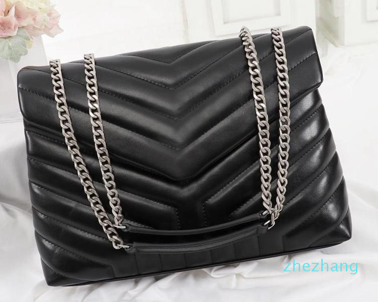 Designers LOU LOU purses handbags genuine leather women famous bags crossbody messenger chain bag LOULOU high quality fashion Evening, Black chain black bags
Designers LOU LOU purses handbags genuine leather women famous bags crossbody messenger chain bag LOULOU high quality fashion Evening, Black chain black bags