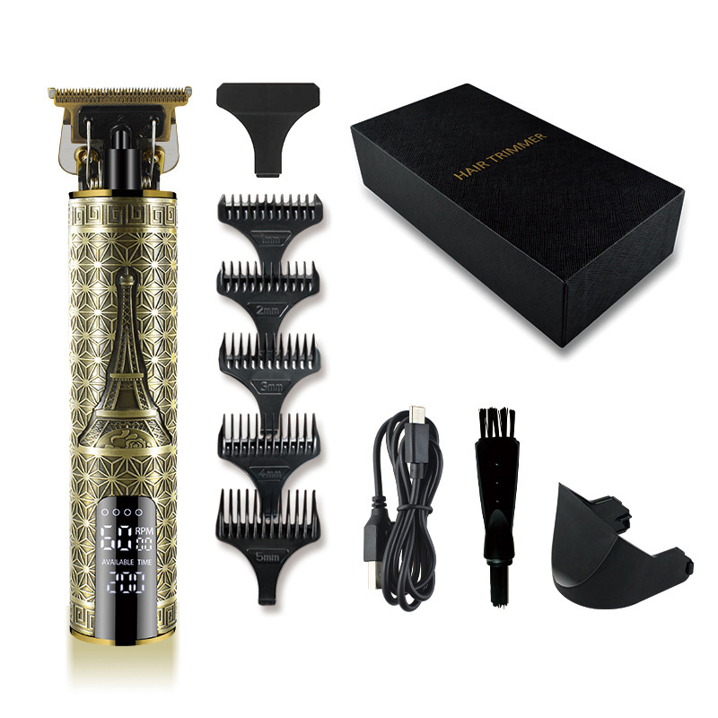 USB Rechargeable T Blade Electric Hair Trimmer Professional LED Display Men Hair Clipper 3 Levers Adustable Hair Cutting Machine
USB Rechargeable T Blade Electric Hair Trimmer Professional LED Display Men Hair Clipper 3 Levers Adustable Hair Cutting Machine