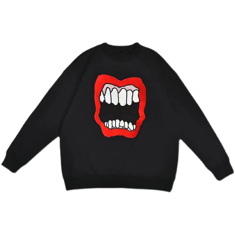 2021 Graphic Clothes Fashion Hoodies Sweatshirt Print Big Red Lips Mens Clothes Hip-Hop Male Crewneck Hoodies Men Cel, Black
2021 Graphic Clothes Fashion Hoodies Sweatshirt Print Big Red Lips Mens Clothes Hip-Hop Male Crewneck Hoodies Men Cel, Black