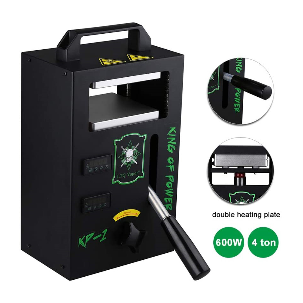 Electronic Cigarettes Rosin Press Machine KP1 with dual heat press plate 4 tons pressure
Electronic Cigarettes Rosin Press Machine KP1 with dual heat press plate 4 tons pressure