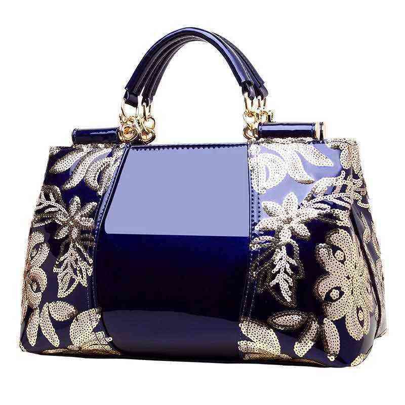 HBP Non-Brand style women's embroidered bright handbag noble patent leather one shoulder bag sport.0018, Red
HBP Non-Brand style women's embroidered bright handbag noble patent leather one shoulder bag sport.0018, Red