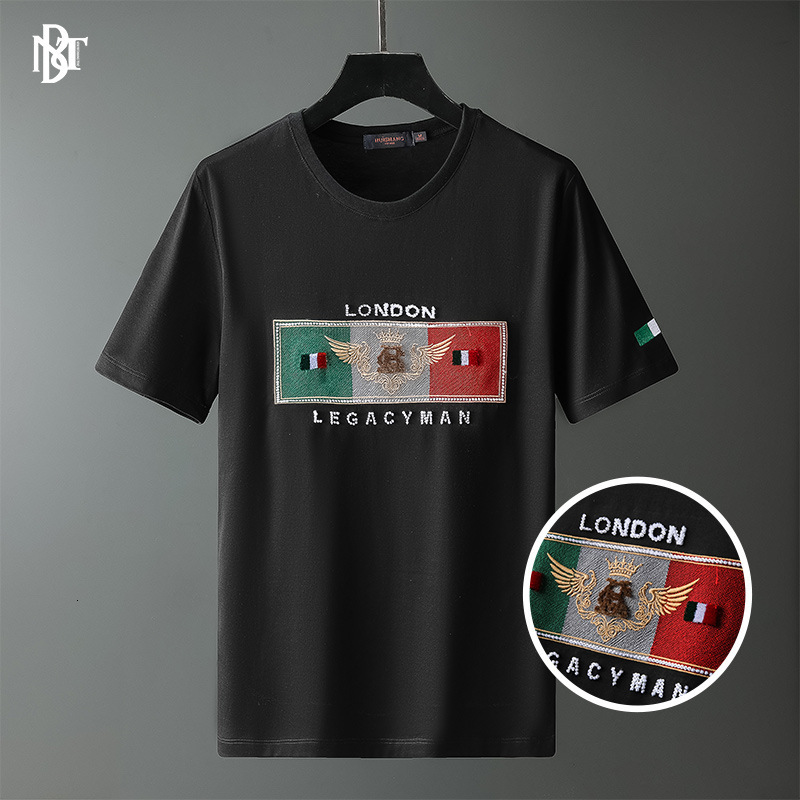 t shirt tuishang men's clothing - 2021 summer fashion pattern three dimensional embroidery simple cotton short sleeve for men, White;black
t shirt tuishang men's clothing - 2021 summer fashion pattern three dimensional embroidery simple cotton short sleeve for men, White;black