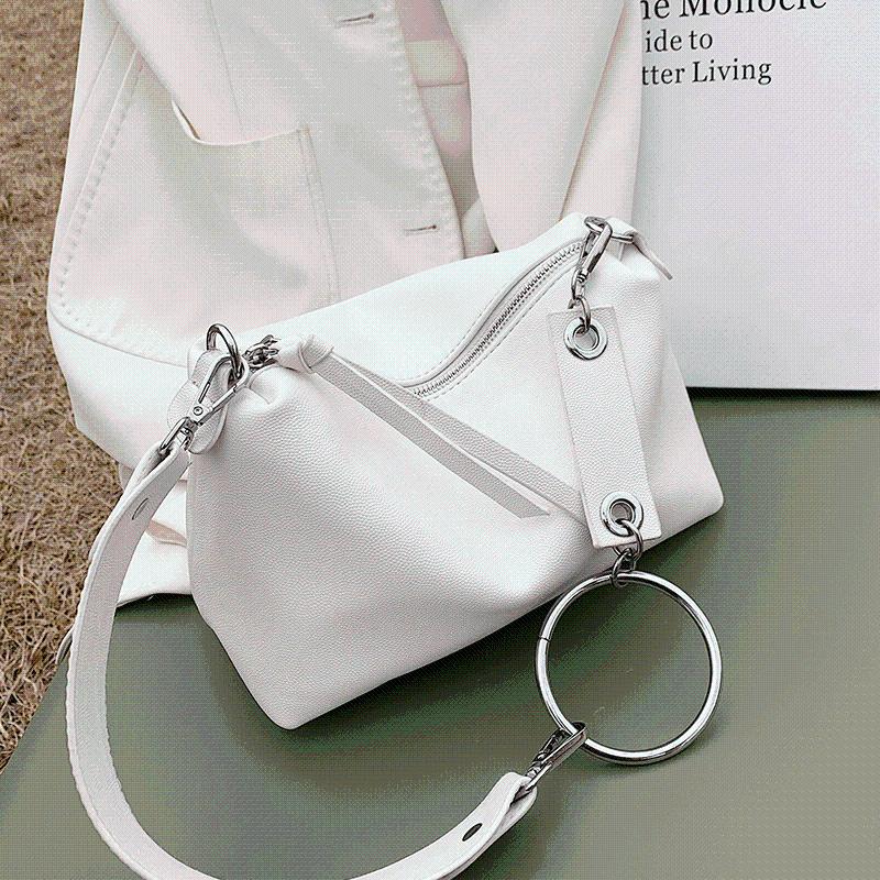 Evening Bags Solid Color Crossbody For Women Vintage Leather Handbag Female Shoulder Messenger Bag Sac White Armpit Ladies Soft
Evening Bags Solid Color Crossbody For Women Vintage Leather Handbag Female Shoulder Messenger Bag Sac White Armpit Ladies Soft