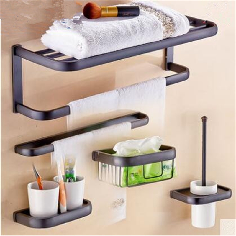 2021 New Solid Brass Accessories Set, Black Oil Brushed Hook,paper Holder,towel Bar,soap Basket,towel Rack Bathroom Hardware Set 0kve
2021 New Solid Brass Accessories Set, Black Oil Brushed Hook,paper Holder,towel Bar,soap Basket,towel Rack Bathroom Hardware Set 0kve