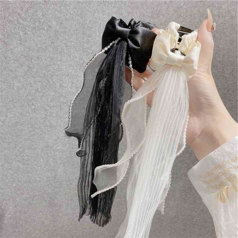 ribbon wind Wind fairy bow hairpin shark femininity catch clip female hair accessories
ribbon wind Wind fairy bow hairpin shark femininity catch clip female hair accessories