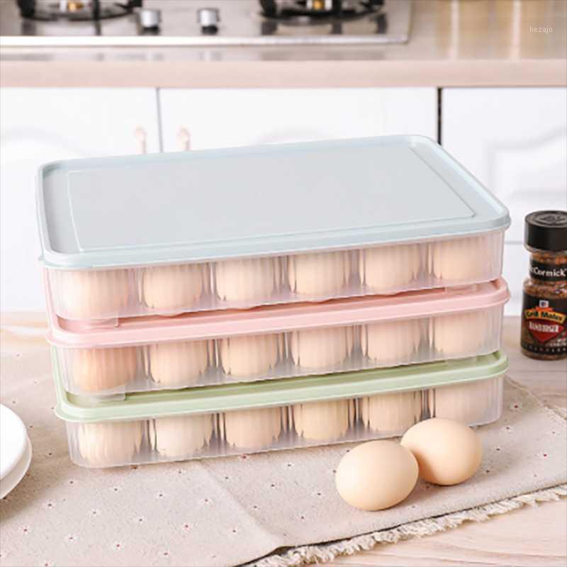 Storage Bottles & Jars 24 Grid Egg Box Refrigerator Food Refrigeration And Fresh-Keeping Multi-function Kitchen Accessories
Storage Bottles & Jars 24 Grid Egg Box Refrigerator Food Refrigeration And Fresh-Keeping Multi-function Kitchen Accessories