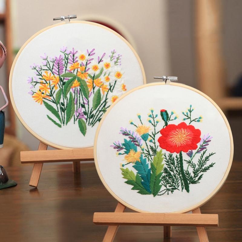 Sewing Notions & Tools 2021 Diy Embroidery Kit For Beginners Pastoral Style Flower Pattern Handwork Needlework Hanging Painting Tool Home De
Sewing Notions & Tools 2021 Diy Embroidery Kit For Beginners Pastoral Style Flower Pattern Handwork Needlework Hanging Painting Tool Home De