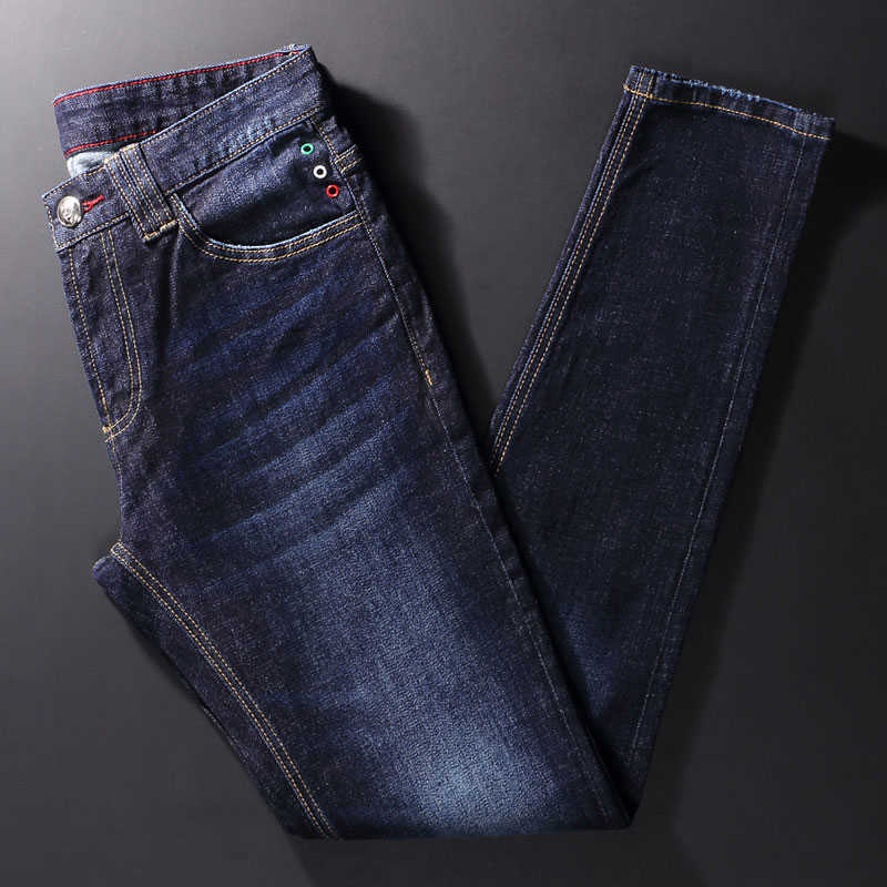 European Street Fashion Men Jeans High Quality Vintage Blue Elastic Slim Fit Retro Designer Casual Denim Pencil Pants
European Street Fashion Men Jeans High Quality Vintage Blue Elastic Slim Fit Retro Designer Casual Denim Pencil Pants
