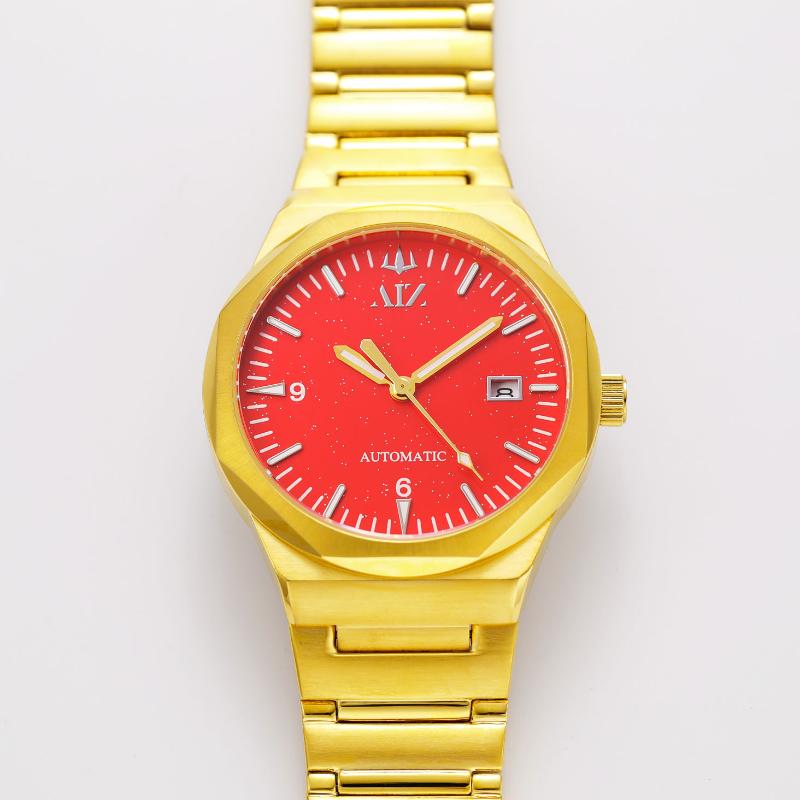 Wristwatches Double-Side Sapphire Glass Men`s Watch Japan MIYOTA-8215 Movt Mechanical Wristwatch Automatic 100M Waterproof Diving Clock
Wristwatches Double-Side Sapphire Glass Men`s Watch Japan MIYOTA-8215 Movt Mechanical Wristwatch Automatic 100M Waterproof Diving Clock
