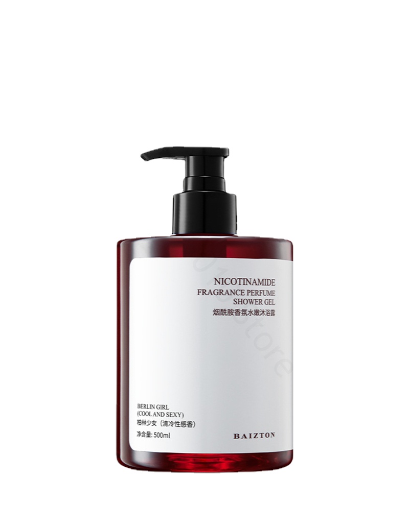 Niacinamide Perfume Shower Gel 500ml Gentle Cleansing Body Wash Long-lasting Fragrance Whitening Moisturizing Bath Lotion Gel
Niacinamide Perfume Shower Gel 500ml Gentle Cleansing Body Wash Long-lasting Fragrance Whitening Moisturizing Bath Lotion Gel