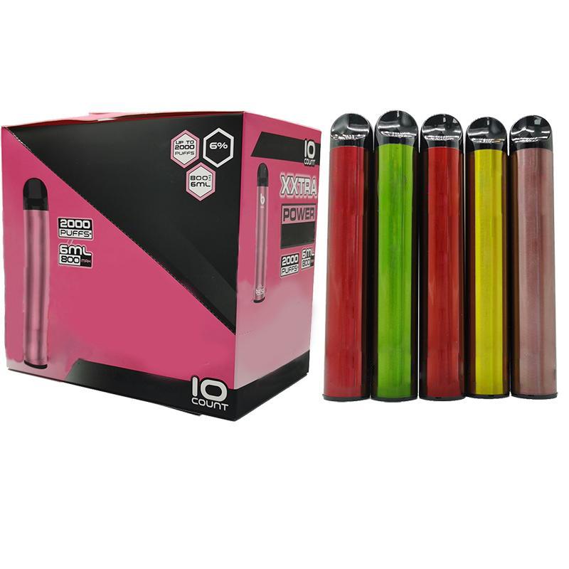Bang XXL Disposable Device 800mAh Power Battery Pre-filled 6ml Pod 2000 Puffs XXtra Kits Vape Empty Pen VS Bar Flow Plus XL FLEX
Bang XXL Disposable Device 800mAh Power Battery Pre-filled 6ml Pod 2000 Puffs XXtra Kits Vape Empty Pen VS Bar Flow Plus XL FLEX