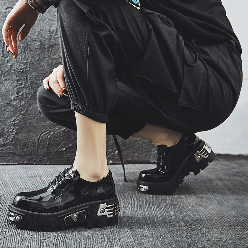 Female Platform Spring and New Autumn Lace Up to Round Punk Head Retro-oxford Thick Gothic Heels Cosplay Lolita Cos 99kp
Female Platform Spring and New Autumn Lace Up to Round Punk Head Retro-oxford Thick Gothic Heels Cosplay Lolita Cos 99kp