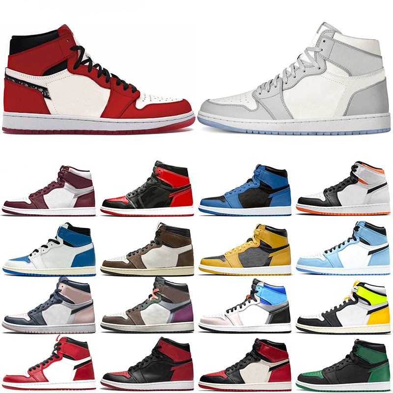 Jumpman 1 Basketball Shoes 1s Men Women Bordeaux Bred Patent Bubble Gum Dark Marina Blue University Electro Orange Pollen Chicago Sail High, White;red
Jumpman 1 Basketball Shoes 1s Men Women Bordeaux Bred Patent Bubble Gum Dark Marina Blue University Electro Orange Pollen Chicago Sail High, White;red