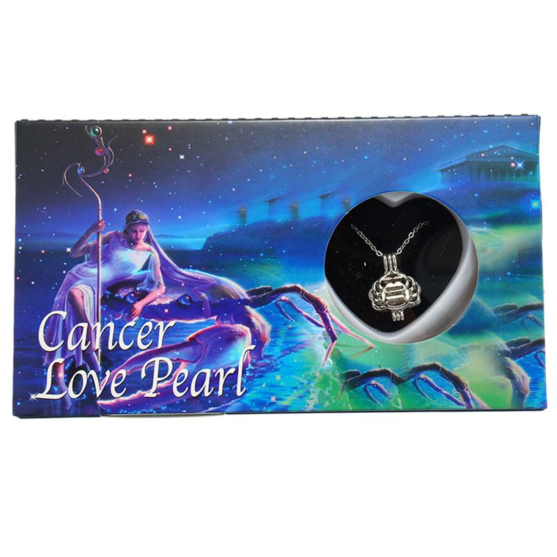 Pendant Necklaces Natural Freshwater Pearl Wish Box 12 Constellation Necklace Pendants Cage Holder DIY Jewelry For Women Gift
Pendant Necklaces Natural Freshwater Pearl Wish Box 12 Constellation Necklace Pendants Cage Holder DIY Jewelry For Women Gift