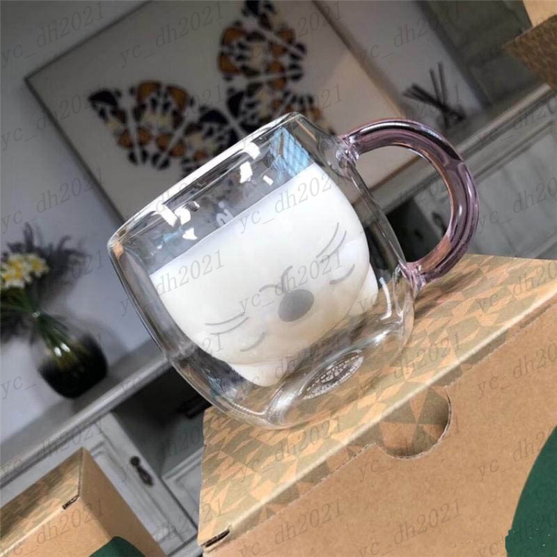 Taiwan mid new Starbucks Little Cat Bearista clear glass cup 250ml double Borosilicate glass Kitty coffee mug Free shipping
Taiwan mid new Starbucks Little Cat Bearista clear glass cup 250ml double Borosilicate glass Kitty coffee mug Free shipping