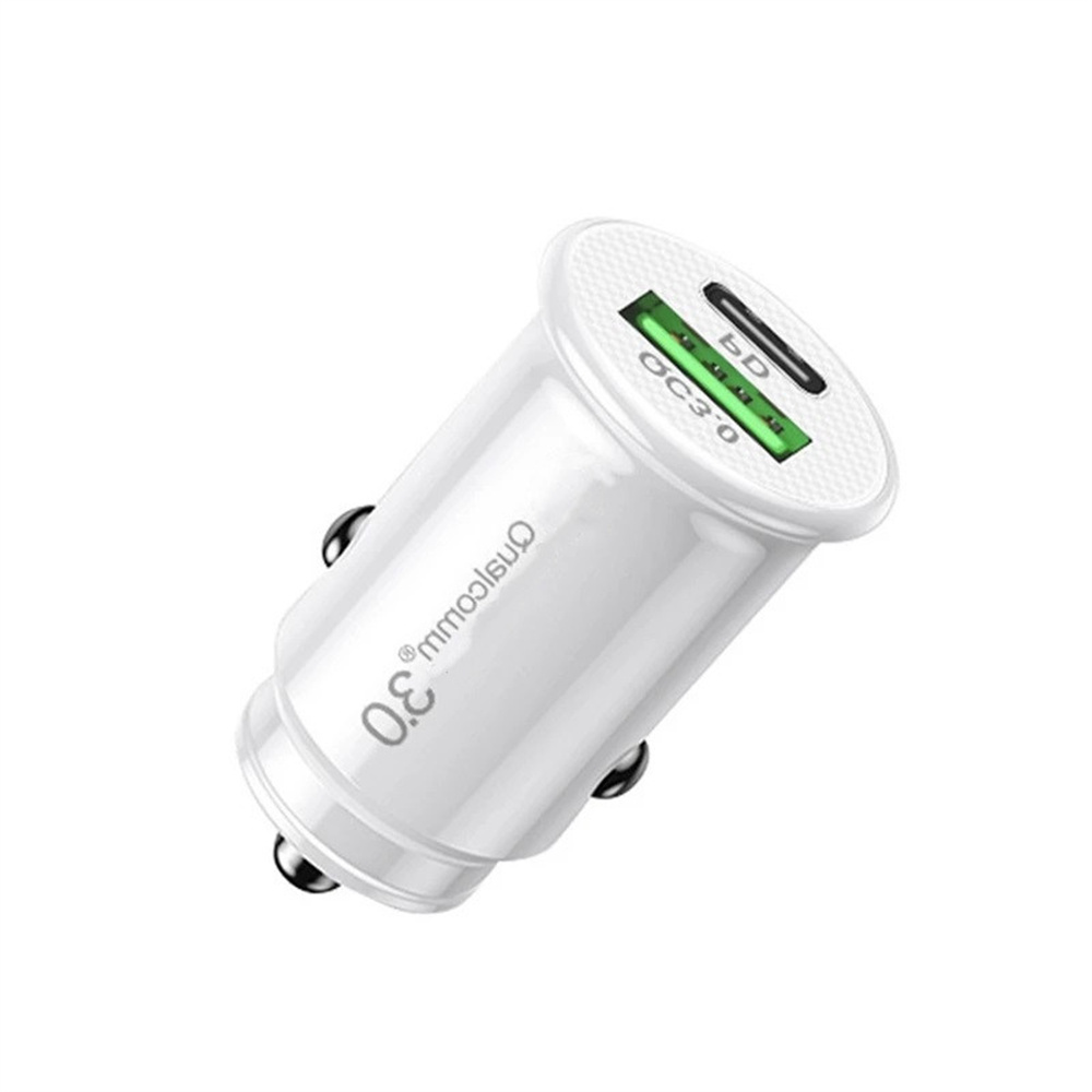 20W Dual Ports Fast Quick Charging PD USB-C Type c Car Charger power Adapter Chargers For Ipad Air Mini Iphone 12 13 Pro Max Samsung tablet pc mp3