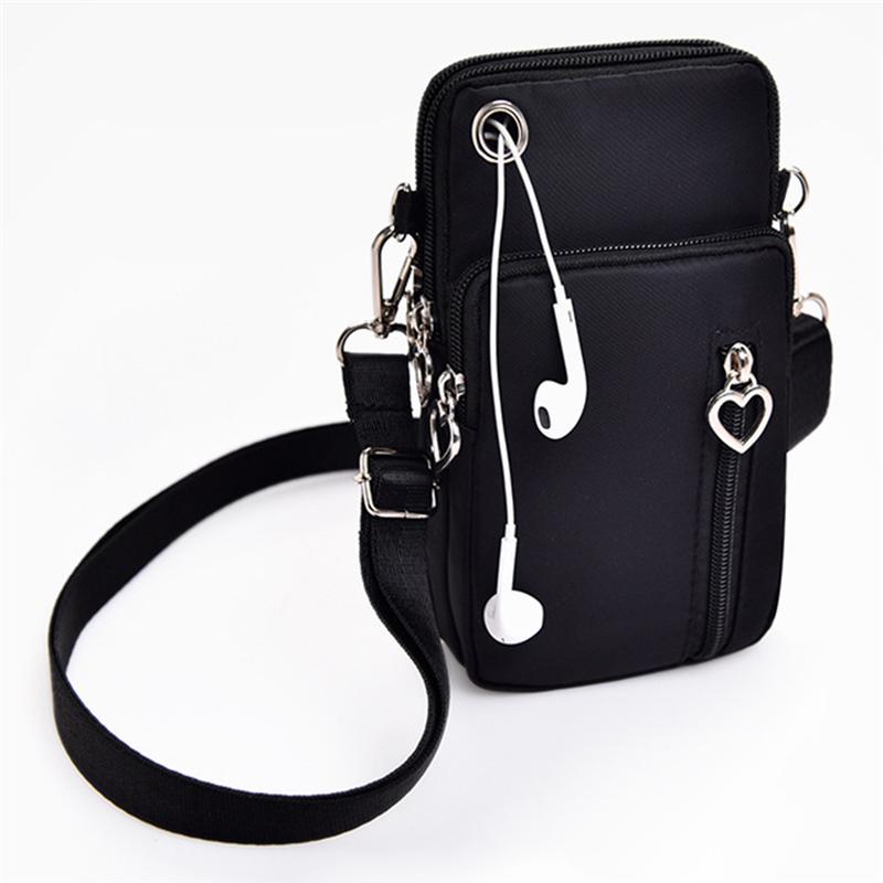 Woman Messenger Bag Mini Shoulder Bag Diagonal Multi-Function Mobile Phone Outdoor Earphone Pouch Sports, Black
Woman Messenger Bag Mini Shoulder Bag Diagonal Multi-Function Mobile Phone Outdoor Earphone Pouch Sports, Black