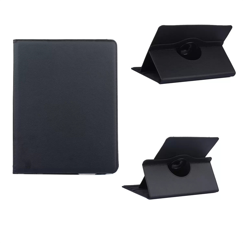 Universal 360 Degree Rotation PU Leather Stand Tablet Cover Case For 7 8 9 10 Inch Protective Solid Colour Wallet Flip Case