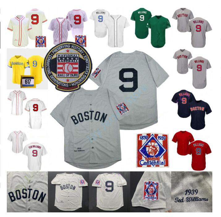 Ted Williams Jersey Vintage 1939 Cream Grey White Cooperstown Hall Of Fame Patch 2021 City Connect Player Navy Red Green Size -3XL, As pics
Ted Williams Jersey Vintage 1939 Cream Grey White Cooperstown Hall Of Fame Patch 2021 City Connect Player Navy Red Green Size -3XL, As pics