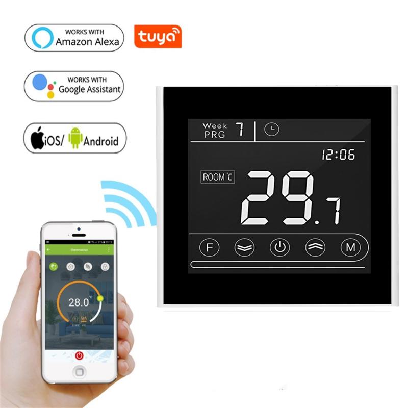 Smart Home Control LED TUYA Wifi Thermostat Programmable Electric Heating/water Heating/gas Boiler Temperature Controller Remote GC/GB/GA
Smart Home Control LED TUYA Wifi Thermostat Programmable Electric Heating/water Heating/gas Boiler Temperature Controller Remote GC/GB/GA