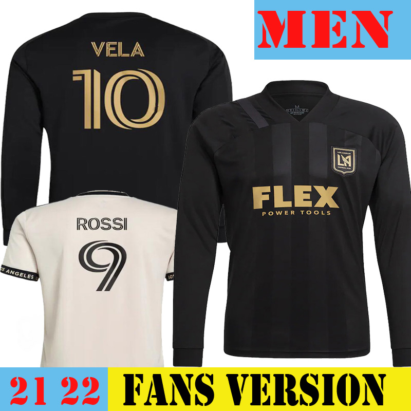 2021 2022 Los Angeles FC Soccer Jerseys Home Black VELA ROSSI ATUESTA 21/22 LAFC Away White Football Shirts Men's Top Long Sleeve Primary Major League MLS 2XL 3XL 4XL 5XL, Away ls
2021 2022 Los Angeles FC Soccer Jerseys Home Black VELA ROSSI ATUESTA 21/22 LAFC Away White Football Shirts Men's Top Long Sleeve Primary Major League MLS 2XL 3XL 4XL 5XL, Away ls