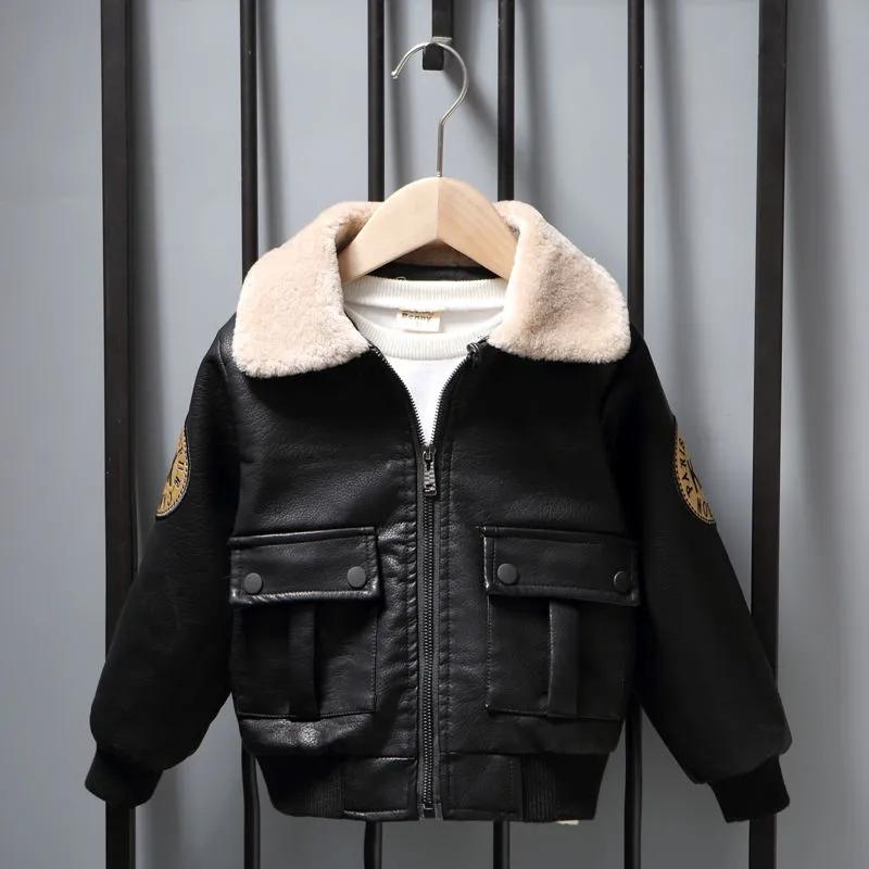 Jackets Children Cashmere Outwear Jacket Boys Winter Snowsuit Clothing Toddler Baby Autumn Clothes Teenager Big Boy Faux Leather, Blue;gray
Jackets Children Cashmere Outwear Jacket Boys Winter Snowsuit Clothing Toddler Baby Autumn Clothes Teenager Big Boy Faux Leather, Blue;gray