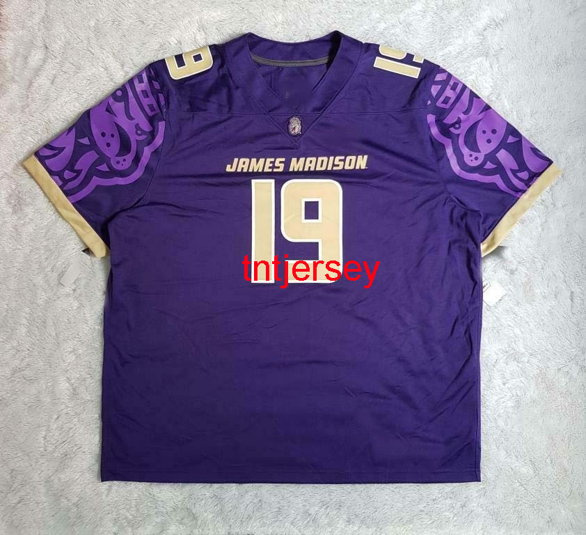 Cheap cusm Men's NCAA James Madison Dukes Jersey #19 Purple MEN WOMEN YOUTH stitch add any name number XS-5XL, Black
Cheap cusm Men's NCAA James Madison Dukes Jersey #19 Purple MEN WOMEN YOUTH stitch add any name number XS-5XL, Black