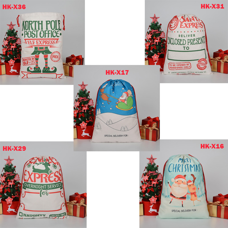 2022 Christmas Gift Bags Large Organic Heavy Canvas-bag Santa Sack Drawstring Bag With Reindeers
2022 Christmas Gift Bags Large Organic Heavy Canvas-bag Santa Sack Drawstring Bag With Reindeers