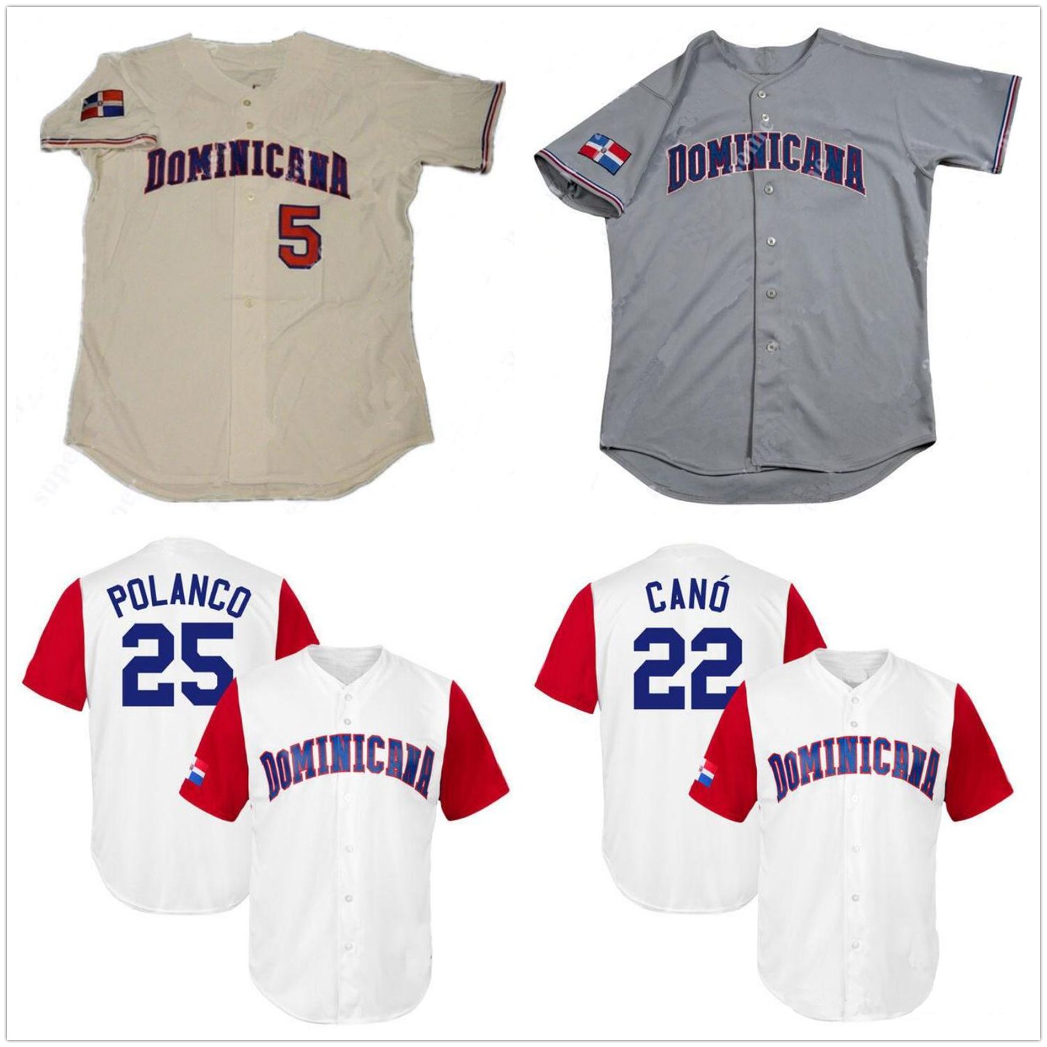 Custom Dominican Republic World Baseball Classic WBC stitched Jersey Manny Machado Starling Marte Jose Bautista men women youth, White
Custom Dominican Republic World Baseball Classic WBC stitched Jersey Manny Machado Starling Marte Jose Bautista men women youth, White