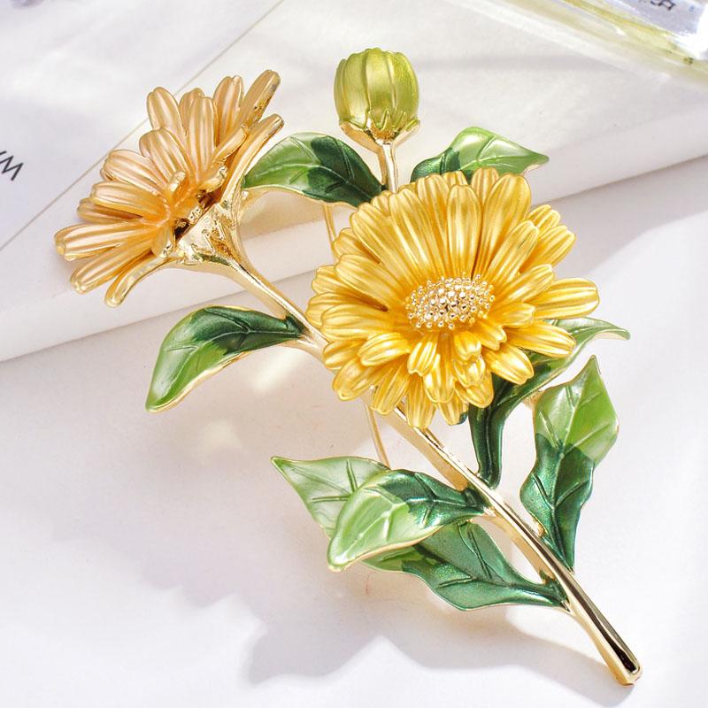 Pins, Brooches Daisy Bouquet Enamel Brooch Plant Flower Wedding Banquet Jewelry Accessories
Pins, Brooches Daisy Bouquet Enamel Brooch Plant Flower Wedding Banquet Jewelry Accessories