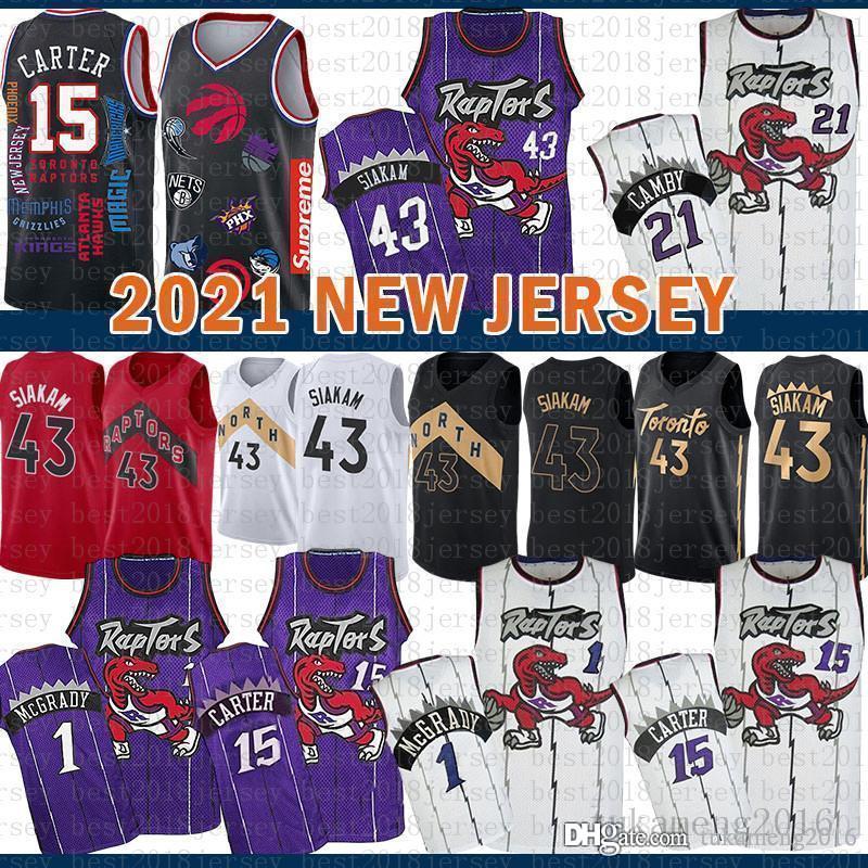 2021 New Basketball Jersey Toronto Raptors Mens Vince 15 Carter Pascal 43 Siakam Kyle 7 Lowry Tracy 1 McGrady Marcus 21 Camby Blue, Black;red
2021 New Basketball Jersey Toronto Raptors Mens Vince 15 Carter Pascal 43 Siakam Kyle 7 Lowry Tracy 1 McGrady Marcus 21 Camby Blue, Black;red