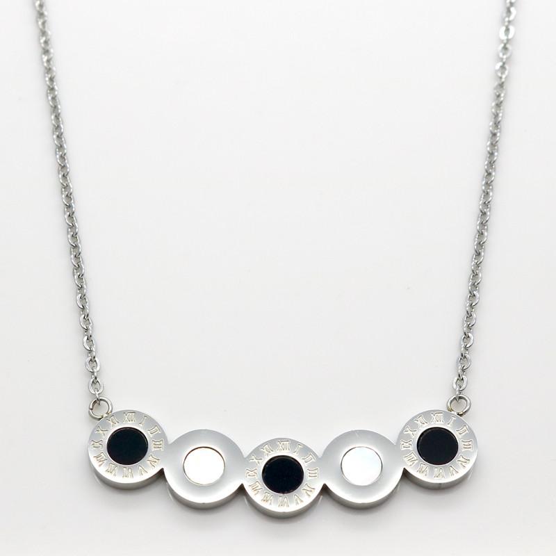Pendant Necklaces Brand Jewelry Roman Simple White Black Shell Bar Necklace Gold Colour Natural Pearl And Women
Pendant Necklaces Brand Jewelry Roman Simple White Black Shell Bar Necklace Gold Colour Natural Pearl And Women