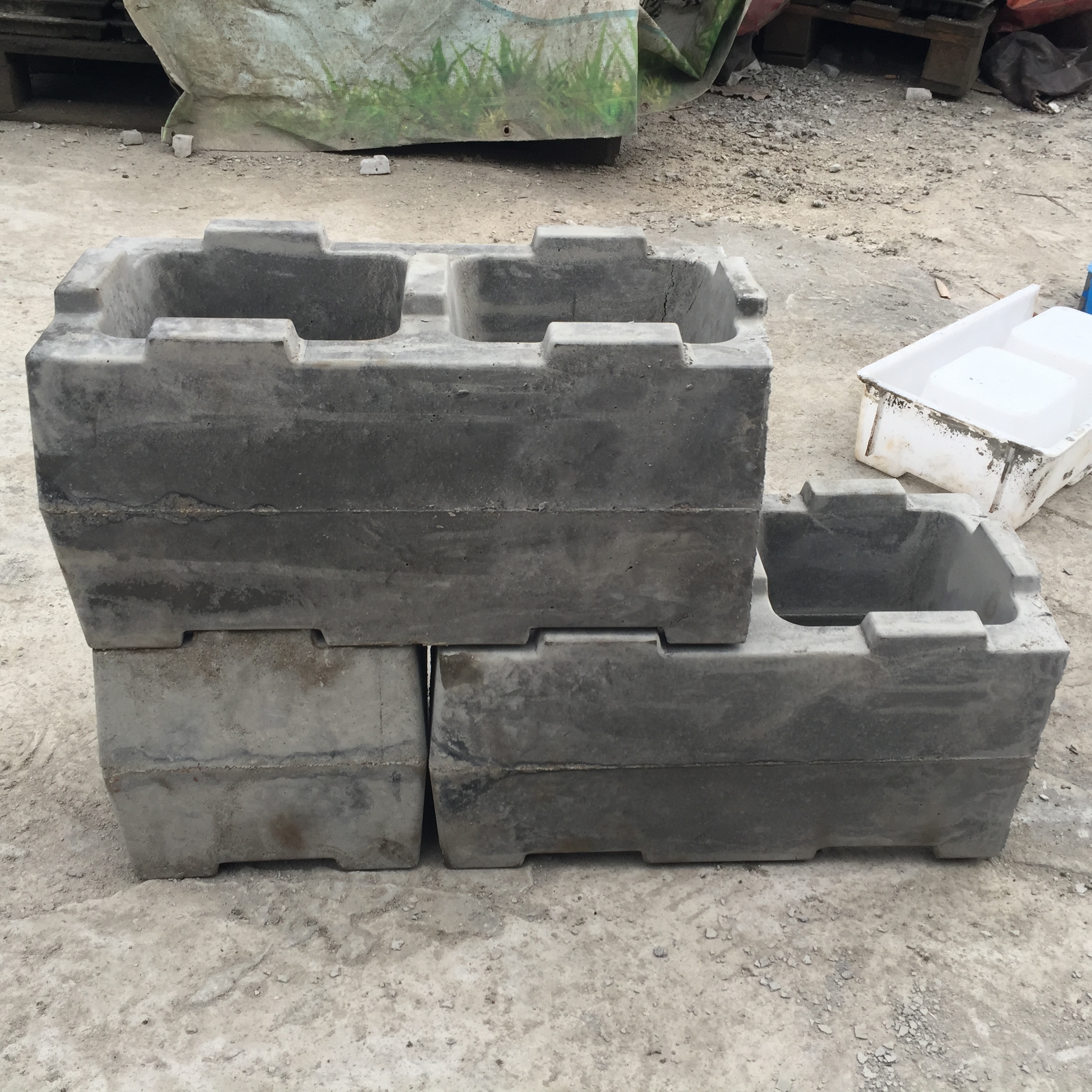 Hollow Interlocking brick Mold for building house 400200200mm