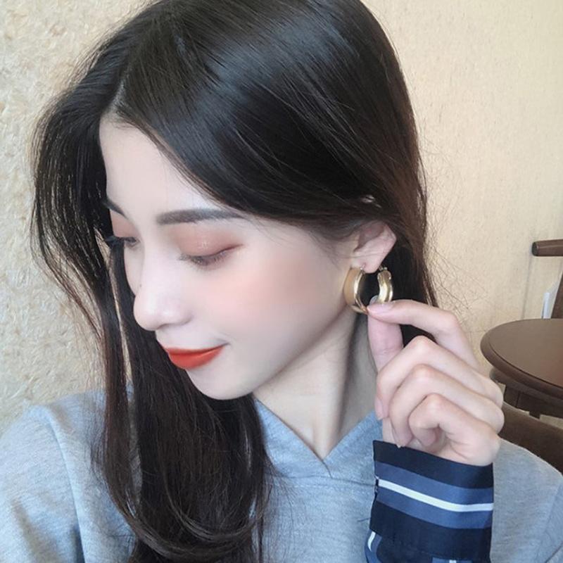 Hoop & Huggie Trendy Simple Silver Color Earrings For Women Girl Gold Circle Round Minimalist Party 2021 Jewelry
Hoop & Huggie Trendy Simple Silver Color Earrings For Women Girl Gold Circle Round Minimalist Party 2021 Jewelry