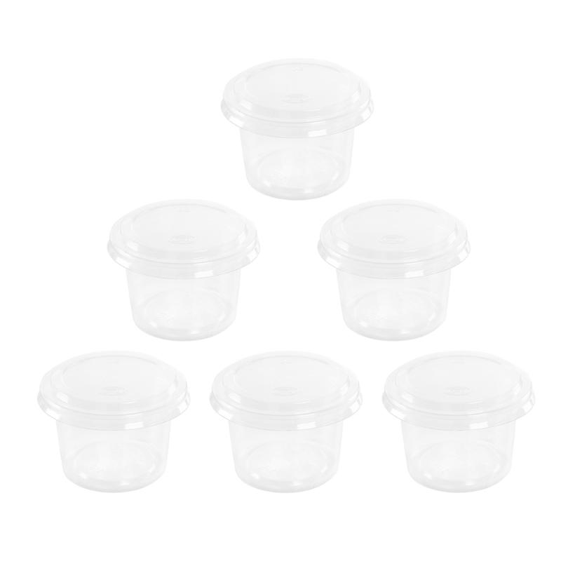 Disposable Cups & Straws 100PCS 1oz Plastic Portion Clear Container With Lids For Jelly Yogurt Mousses
Disposable Cups & Straws 100PCS 1oz Plastic Portion Clear Container With Lids For Jelly Yogurt Mousses