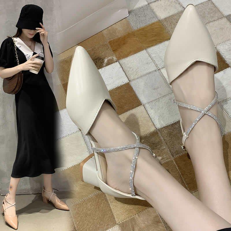Casual shoes women's new summer breathable comfortable women's shoes pointed shallow mouth high heel B1171, Beige
Casual shoes women's new summer breathable comfortable women's shoes pointed shallow mouth high heel B1171, Beige