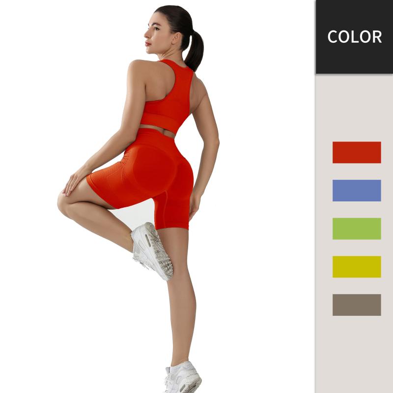 Yoga Outfit Seamless Workout Gym Sets Two Piec Legging Set Woman Training Wear Track Suit Fitness Clothing Sport Type Sleeve Length(cm) Fit, Red 2pcs
Yoga Outfit Seamless Workout Gym Sets Two Piec Legging Set Woman Training Wear Track Suit Fitness Clothing Sport Type Sleeve Length(cm) Fit, Red 2pcs