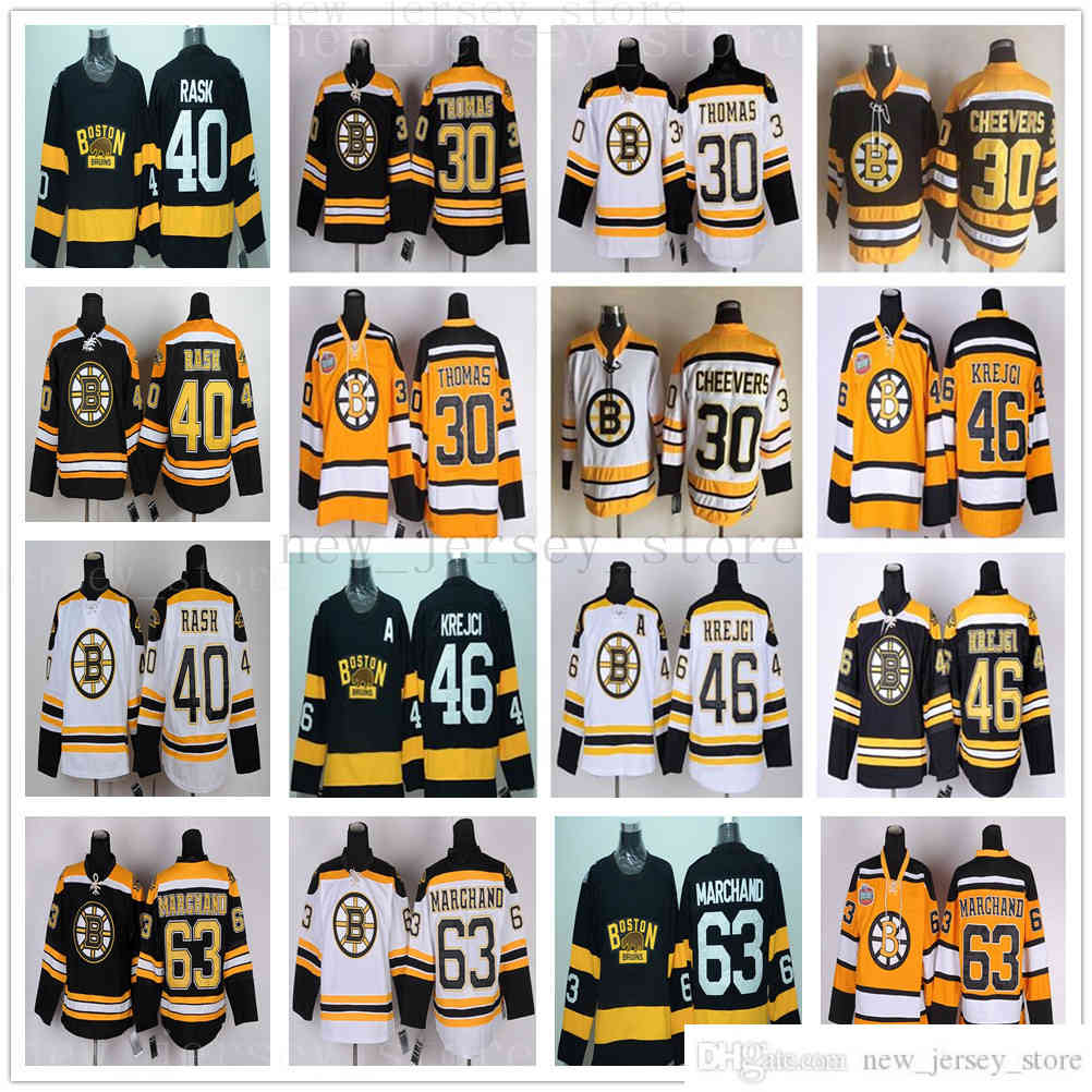 Vintage CCM 75th Stitched Ice Hockey 63 Brad Marchand Jersey Mens 30 Tim Thomas 40 Tuukka Rask 46 David Krejci Jerseys, As the picture
Vintage CCM 75th Stitched Ice Hockey 63 Brad Marchand Jersey Mens 30 Tim Thomas 40 Tuukka Rask 46 David Krejci Jerseys, As the picture