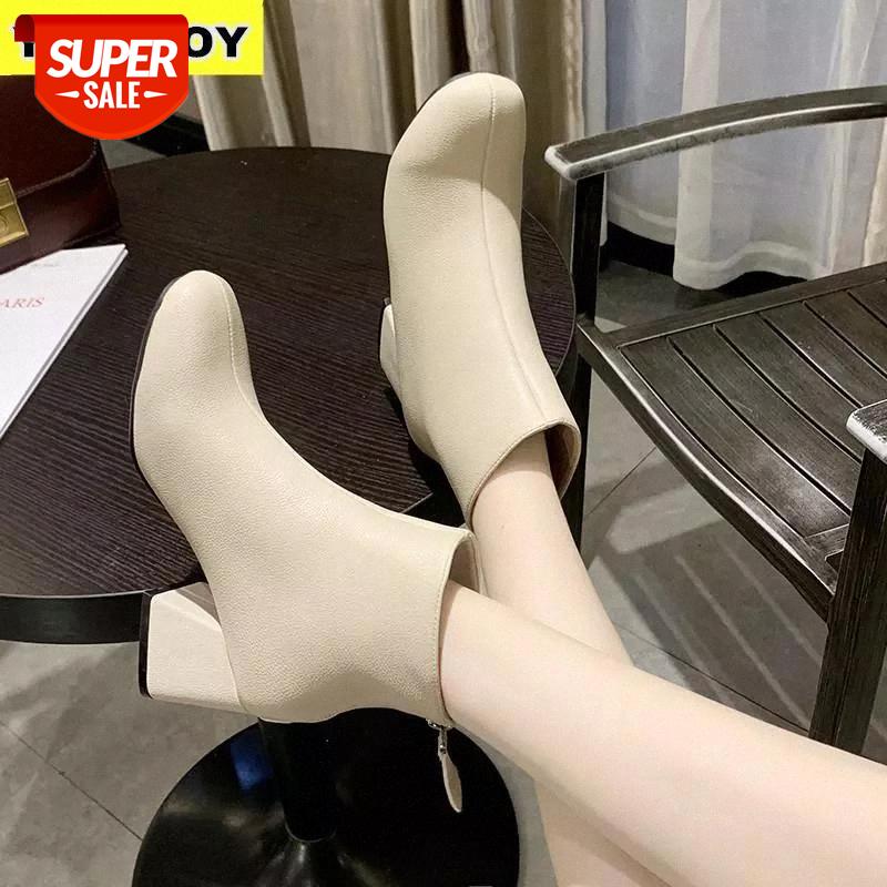 NEW Women Zipper hot Boots Comfortable Mid Heel Ankle Boots Fashion Warm Winter Shoes Black White Women High heel #Ag62
NEW Women Zipper hot Boots Comfortable Mid Heel Ankle Boots Fashion Warm Winter Shoes Black White Women High heel #Ag62