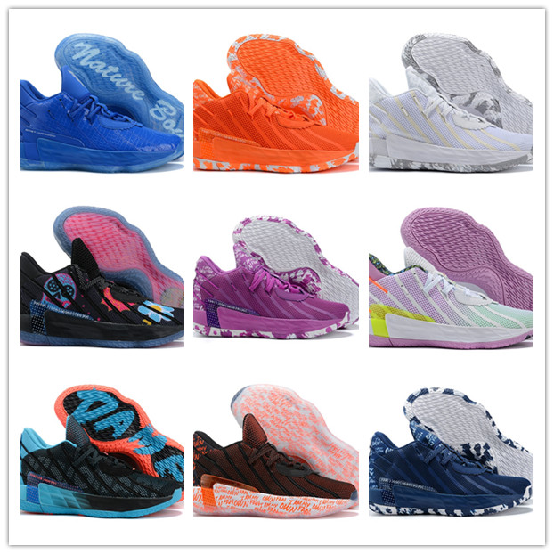 New Arrive 2021 Dame 7VII The Day Of The Dead Mens Basketball Shoes Classic Black Orange Outdoor Fashion Sports Sneakers US 40-46
New Arrive 2021 Dame 7VII The Day Of The Dead Mens Basketball Shoes Classic Black Orange Outdoor Fashion Sports Sneakers US 40-46