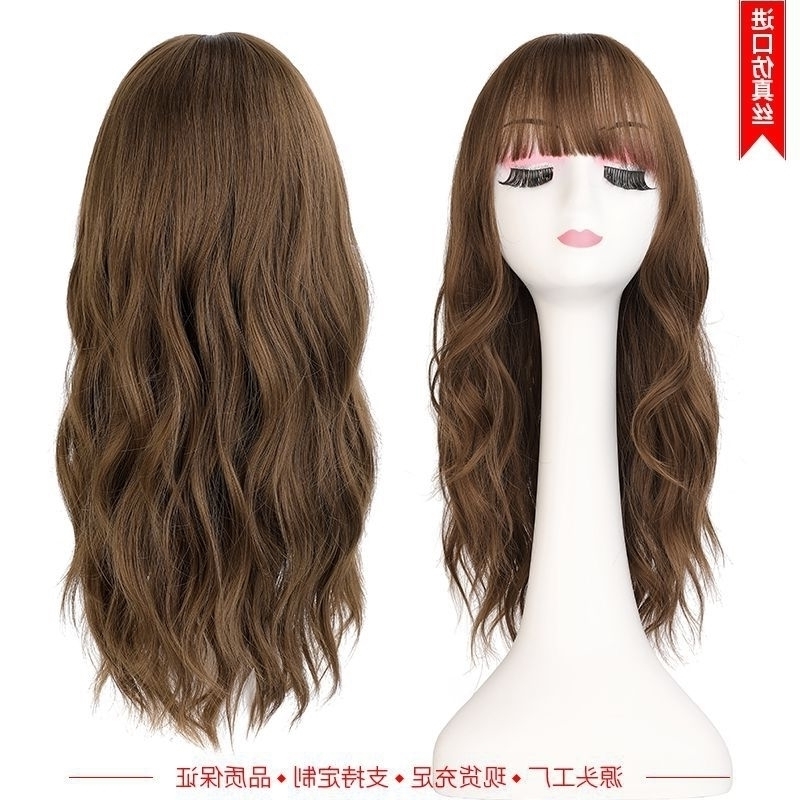 simulation Wig female fashion chemical fiber high temperature silk long curly hair full head cover, 8/8a
simulation Wig female fashion chemical fiber high temperature silk long curly hair full head cover, 8/8a