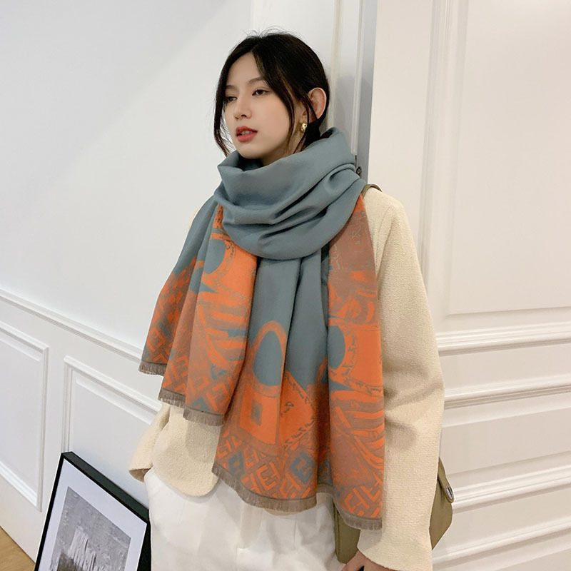 2021 Korean Style Winter New Long Scarf Womens Cashmere-like Dual-Use Talma All-Matching Thick Warm Brushed Scarf
2021 Korean Style Winter New Long Scarf Womens Cashmere-like Dual-Use Talma All-Matching Thick Warm Brushed Scarf