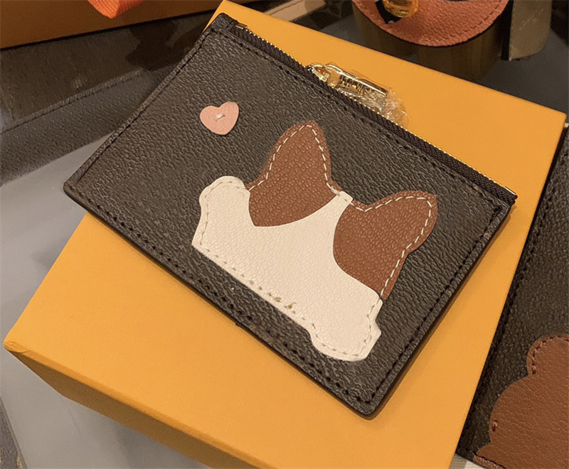Classic PU Leather Little Bear Dog Design Coin Purses Card Pocket Wallet Bag Brown White 2 Colors In Stock LQB01, Box only
Classic PU Leather Little Bear Dog Design Coin Purses Card Pocket Wallet Bag Brown White 2 Colors In Stock LQB01, Box only