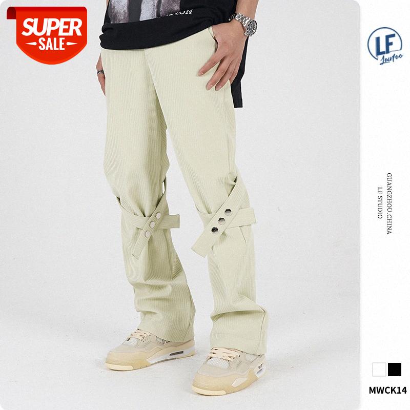 LawFoo National Men's Wear Personalized Knee Suspender Trousers Loose Casual Pants #Bv9N, Black
LawFoo National Men's Wear Personalized Knee Suspender Trousers Loose Casual Pants #Bv9N, Black