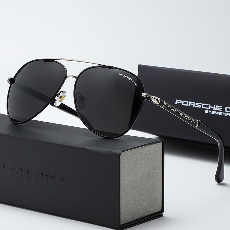 Porsche Fashion Metal Sunglasses Classic Men and Women Anti-Glare Driver Aviator Sunglasses Outdoor All-Matching Sunglasses, White;black
Porsche Fashion Metal Sunglasses Classic Men and Women Anti-Glare Driver Aviator Sunglasses Outdoor All-Matching Sunglasses, White;black